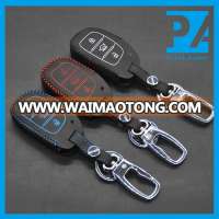 Facttory Wholesale Colorful Cataloge All Model Leather Car Key Cover Case With Logo Or Without Logo NO logo