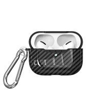 for Airpods Pro Case, Carbon Fiber 1mm Ultra Thin Full Body Protective Shockproof Wireless Charging Cover Skin Headset Case